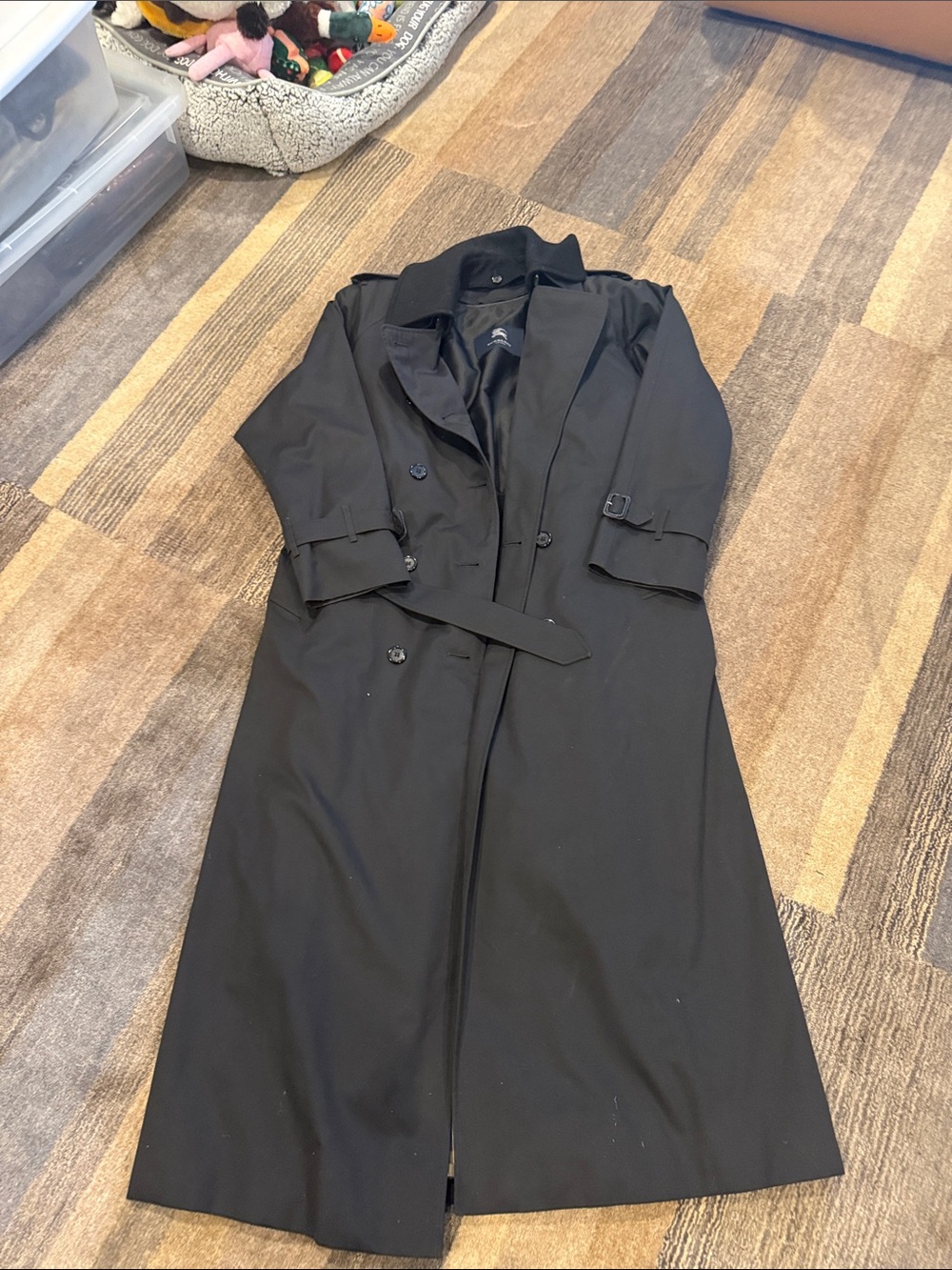 Burberry Black Trench Coat - Women